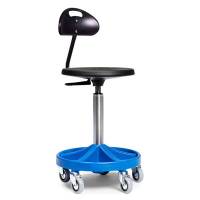 Mont&oslash;rstol All-round model 3114 Bl&aring; med rygst&oslash;tte