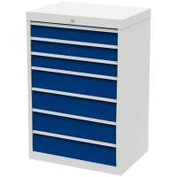 Skuffesektion 500/06 1019x680x500 mm 7 skuffer