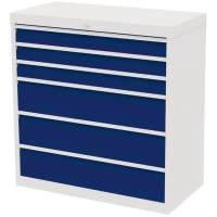 Skuffesektion 500/06 1019x980x500 mm 6 skuffer