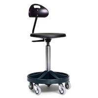 Mont&oslash;rstol All-round model 3124 Sort med rygst&oslash;tte