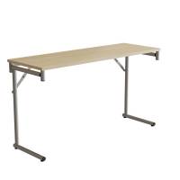 Klapbord Silhuett 1300x450mm,Birk laminat og alugr&aring;t stel