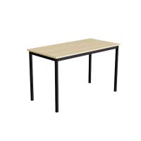 Bord Combi 200, 1200x600 mm H&oslash;jde 720 mm Birk laminat p&aring; sort understel