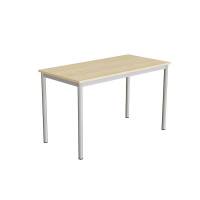 Bord Combi 200, 1200x600 mm H&oslash;jde 720 mm Lydd&aelig;mpende birk laminat p&aring; alugr&aring;t understel