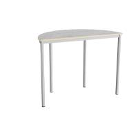 Bord Combi 209, 1200x600 mm h&oslash;jde 900 mm med lys gr&aring; linoleum, alu stel
