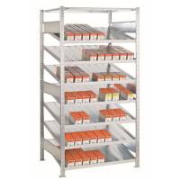 P&aring;bygningsfag Boltless FIFO-hylde 2000x1000x800mm