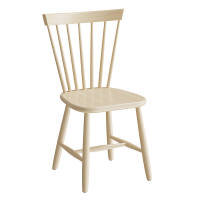 Stol Enkel 3173, klarlakeret massiv birk, siddeh&oslash;jde 440 mm