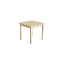 Bord Lovis 601, 600x600 mm H&oslash;jde 600 mm med birk laminat, birk understel