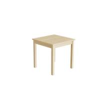 Bord Lovis 601, 600x600 mm H&oslash;jde 600 mm med birk laminat, birk understel