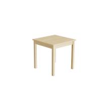 Bord Lovis 601, 600x600 mm H&oslash;jde 600 mm med birk laminat, birk understel