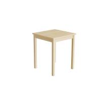 Bord Lovis 601, 600x600 mm H&oslash;jde 720 mm med birk laminat, birk understel