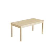 Bord Lovis 601, 1200x600 mm H&oslash;jde 550 mm med birk laminat, birk understel