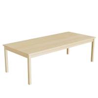 Bord Lovis 601, 1800x800 mm H&oslash;jde 550 mm med birk laminat, birk understel