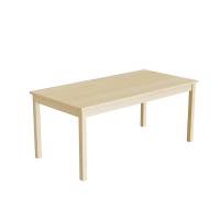 Bord Lovis 601, 1400x700 mm H&oslash;jde 600 mm med lydd&aelig;mpende birk laminat, birk understel