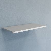 Hylde inkl hyldekrog V06 Galvaniseret 1000x500 mm