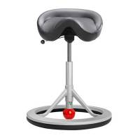 BackApp Smart Palma Breathe, sort med alugr&aring;t understel