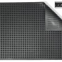 Industrim&aring;tte Ergomat Nitro 0,60x0,90 m Sort