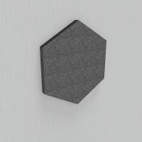 Lydabsorbent Honey EcoSUND, 600x520x40 mm Gr&aring;, uden tekstil