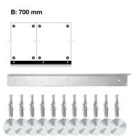 V&aelig;gkit til montering af skabs bredde 700mm