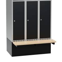H&oslash;j sokkel siddeb&aelig;nk i birk 900x550mm