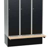 H&oslash;j sokkel siddeb&aelig;nk i birk 1200x550mm