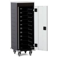 PC opladningsskab p&aring; hjul 10 rum - seq