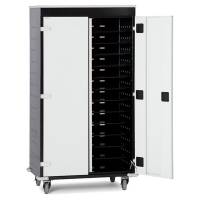 PC opladningsskab p&aring; hjul 26 rum - seq