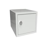 Opbevaringsboks 270x270x350 mm Gr&aring; d&oslash;r, greb