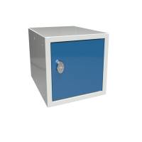 Opbevaringsboks 270x270x350 mm Bl&aring; d&oslash;r, greb