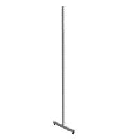 BST S&oslash;jle, dobbelt. Fritst&aring;ende H1981 mm Lys gr&aring;