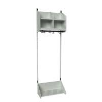 BST Kombination B,  Startsektion 2 pladser B 600 mm, lys gr&aring;