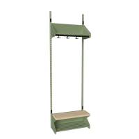 BST Kombination H, Startsektion 2 pladser B 600 mm, gr&oslash;n