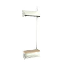 BST Kombination H, P&aring;bygningssektion 2 pladser B 600 mm, hvid