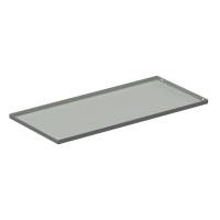 BST Drypbakke, udtr&aelig;ksbar, 3 pladser B750 mm Lys gr&aring;