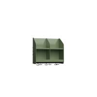 BST Garderobehylde, 2 pladser B500 mm Gr&oslash;n