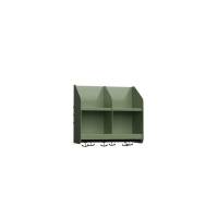 BST Garderobehylde, 2 pladser B500 mm Gr&oslash;n