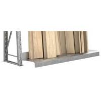 Underdel til listereol B 1850 x D 650 mm, forst&aelig;rket og galvaniseret