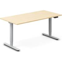 H&aelig;ve-s&aelig;nkebord DNA, Birk 1600x800 mm 2-ben/Alugr&aring;