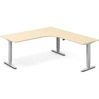 H&aelig;ve-s&aelig;nkebord DNA, Birk 1800x2000 mm H&oslash;jre 3-ben/Alugr&aring;