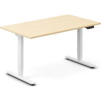 H&aelig;ve-s&aelig;nkebord DNA, Birk 1400x800 mm 2-ben/Hvid