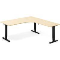 H&aelig;ve-s&aelig;nkebord DNA, Birk 1800x2000 mm H&oslash;jre 3-ben/Sort