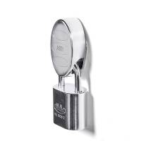 Garderobeskab 2x300 mm Skr&aring;t tag 2 rum i h&oslash;jden Antracit d&oslash;r Greb for h&aelig;ngel&aring;s