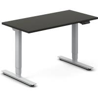 H&aelig;ve-s&aelig;nkebord DNA, Antracit 1200x600 mm 2-ben/Alugr&aring;