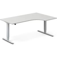 H&aelig;ve-s&aelig;nkebord DNA, Lysgr&aring; 1800x1200 mm H&oslash;jre 2-ben/Alugr&aring;