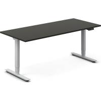 H&aelig;ve-s&aelig;nkebord DNA, Antracit 1800x800 mm 2-ben/Alugr&aring;