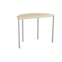 Bord Combi 209, 1200x600 mm h&oslash;jde 900 mm med birk laminat, alu stel