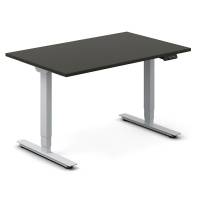 H&aelig;ve-s&aelig;nkebord DNA, Antracit 1200x800 mm 2-ben/Alugr&aring;