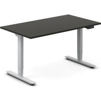 H&aelig;ve-s&aelig;nkebord DNA, Antracit 1400x800 mm 2-ben/Alugr&aring;