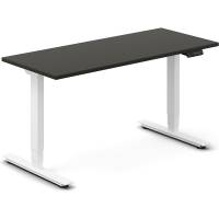 H&aelig;ve-s&aelig;nkebord DNA, Antracit 1400x600 mm 2-ben/Hvid