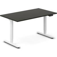 H&aelig;ve-s&aelig;nkebord DNA, Antracit 1400x800 mm 2-ben/Hvid