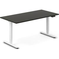 H&aelig;ve-s&aelig;nkebord DNA, Antracit 1600x800 mm 2-ben/Hvid